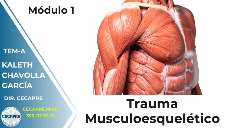 TRAUMA MUSCULOESQUELÉTICO