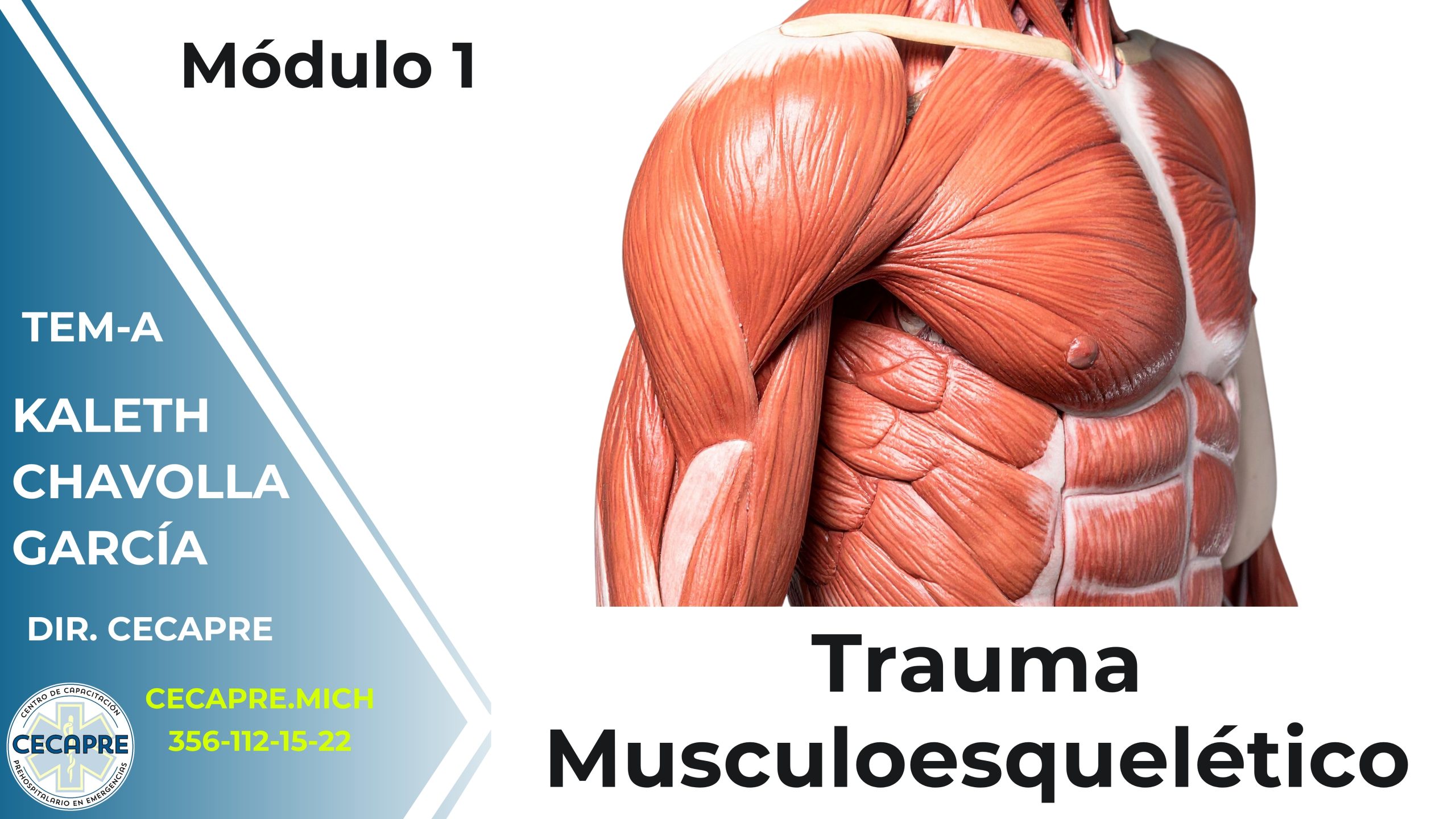 TRAUMA MUSCULOESQUELÉTICO